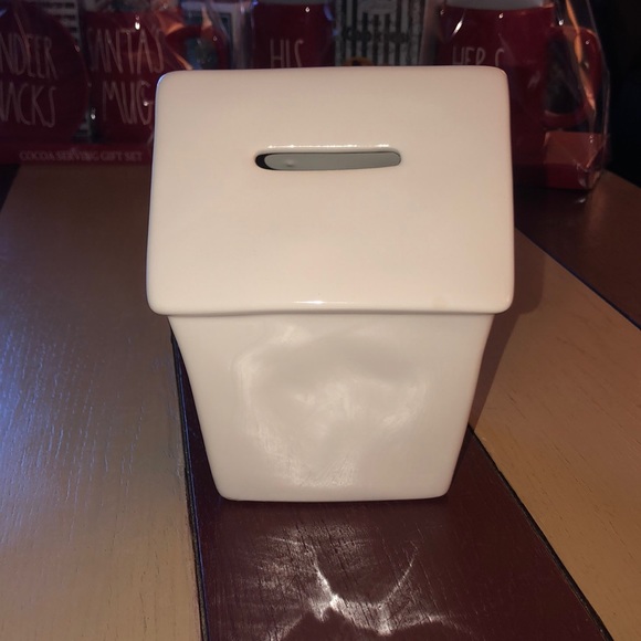 Rae Dunn SHOE FUND Bank - Picture 3 of 8